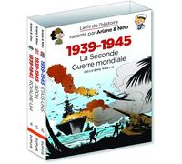 Le fil de l'Histoire raconté par Ariane & Nino - Fourreau 1939 - 1945 - La Seconde Guerre mondiale - Collectif - Dupuis Jeunesse - Coffret - Document jeunesse