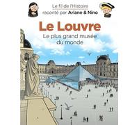 Le fil de l'Histoire raconté par Ariane & Nino - Le Louvre - Fabrice Erre - Dupuis Jeunesse - cartonné - Document jeunesse