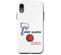 Le Filet de Jeu de Mots Amusant de Basket-Ball gagne Mon Genre d'investissement Coque pour iPhone XR