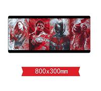 Le Film Cool des Avengers, Un Garçon, Un Jeu De Souris Ultra Rapide |Tapis De Souris XXL | 800 X 300Mm Grand Format |Base De 2Mm D'Épaisseur | Précision Et Vitesse Parfaites, M