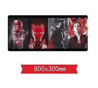 Le Film Cool des Avengers, Un Garçon, Un Jeu De Souris Ultra Rapide |Tapis De Souris XXL | 800 X 300Mm Grand Format |Base De 2Mm D'Épaisseur | Précision Et Vitesse Parfaites, E