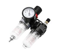 Le filtre à air séparateur d'huile et d'eau for compresseur d'air AFC2000 AFR2000 + AL2000 G1/4 est utilisé for réduire la pression du régulateur de soupape