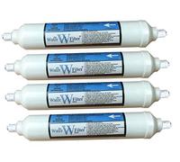 Le filtre à eau MEN 4XFF (PF) Filtre compatible Samsung & LG, paquet de 4