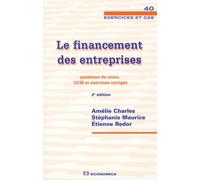 Le Financement Des Entreprises - Questions De Cours, Qcm Et Exercices Corrigés