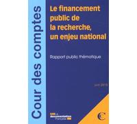 Le financement public de la recherche, un enjeu national