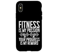 Le Fitness est ma Passion, Votre Progression est ma récompense Coque pour iPhone X/XS