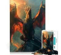Le Fléau des Cieux Puzzle de 1000 pièces pour Adolescents Wise Think Toy Gentle Leisure Coupe ajustée Liste de souhaits du Père Noël (50x75cm)