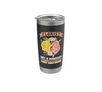 Le fleuriste n'est pas un magicien, mais je comprends qu'il soit un fleuriste amateur de fleurs Gobelet isotherme en acier inoxydable double paroi