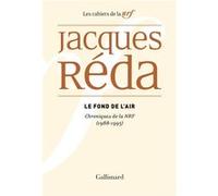 Le fond de l'air Jacques Réda (Auteur)
