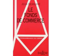 Le fonds de commerce