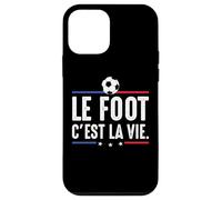 le foot c'est la vie football match Footballeur joueur Drôle Coque pour iPhone 12 mini