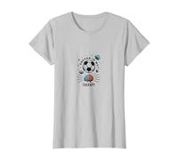 Le Football est ma thérapie : Inspirer la santé mentale Sportive T-Shirt, Femme, Argent, M