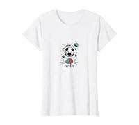 Le Football est ma thérapie : Inspirer la santé mentale Sportive T-Shirt, Femme, Blanc, L