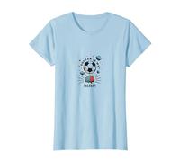 Le Football est ma thérapie : Inspirer la santé mentale Sportive T-Shirt, Femme, Bleu Céleste, XXL