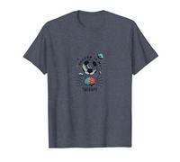 Le Football est ma thérapie : Inspirer la santé mentale Sportive T-Shirt, Homme, Bleu Chiné, S