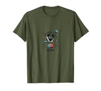 Le Football est ma thérapie : Inspirer la santé mentale Sportive T-Shirt, Homme, Olive, 3XL