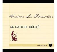 Le Forestier, Maxime - Le Cahier récré