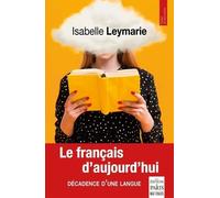 Le français d'aujourd'hui