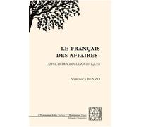Le français des affaires – Aspects pragma-linguistiques – L'Harmattan