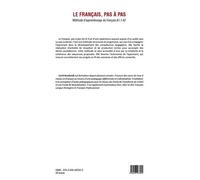 Le Français, Pas À Pas - Méthode D'aprentissage Du Français A 1.1 - A 1