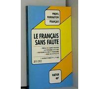 Le Francais Sans Faute