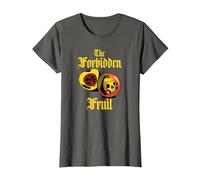 Le Fruit défendu - Apple Graphic T-Shirt, Femme, Asphalte, M