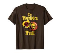 Le Fruit défendu - Apple Graphic T-Shirt, Homme, Marron, S