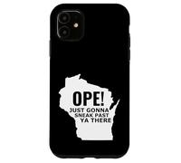 Le Funny Midwest Open du Wisconsin Open va Juste Passer Devant toi Coque pour iPhone 11