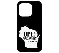 Le Funny Midwest Open du Wisconsin Open va Juste Passer Devant toi Coque pour iPhone 15 Pro