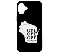 Le Funny Midwest Open du Wisconsin Open va Juste Passer Devant toi Coque pour iPhone 16 Plus