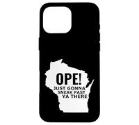 Le Funny Midwest Open du Wisconsin Open va Juste Passer Devant toi Coque pour iPhone 16 Pro Max