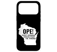Le Funny Midwest Open du Wisconsin Open va Juste Passer Devant toi Coque pour iPhone 17 Pro Max