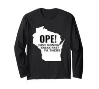 Le Funny Midwest Open du Wisconsin Open va Juste Passer Devant toi Manche Longue