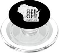 Le Funny Midwest Open du Wisconsin Open va Juste Passer Devant toi PopSockets PopGrip pour MagSafe