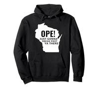 Le Funny Midwest Open du Wisconsin Open va Juste Passer Devant toi Sweat à Capuche