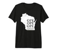 Le Funny Midwest Open du Wisconsin Open va Juste Passer Devant toi T-Shirt Haut de Gamme