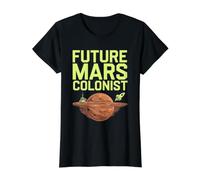 Le Futur Colon martien occupe la planète Mars avec Humour T-Shirt Graphique avec Valeur