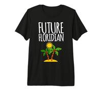 Le Futur Floridien déménage en Floride T-Shirt Haut de Gamme