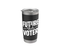 Le futur passionné des électeurs autonomise le vote des jeunes Gobelet isotherme en acier inoxydable double paroi