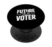 Le Futur passionné des électeurs autonomise Le Vote des Jeunes PopSockets PopGrip Adhésif