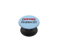 Le Futur PHARMACIEN n'est Plus Un DIPLÔMÉ en Pharmacie DRÔLE PopSockets PopGrip Adhésif