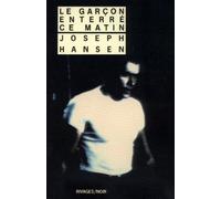 Le Garçon enterré ce matin