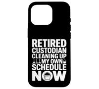 Le Gardien retraité nettoie Mon Propre Emploi du Temps Maintenant Coque pour iPhone 16 Pro
