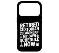 Le Gardien retraité nettoie Mon Propre Emploi du Temps Maintenant Coque pour iPhone 17 Pro