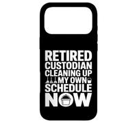 Le Gardien retraité nettoie Mon Propre Emploi du Temps Maintenant Coque pour iPhone 17 Pro Max