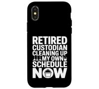 Le Gardien retraité nettoie Mon Propre Emploi du Temps Maintenant Coque pour iPhone X/XS