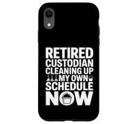 Le Gardien retraité nettoie Mon Propre Emploi du Temps Maintenant Coque pour iPhone XR