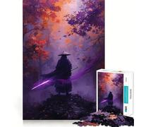 Le Gardien Silencieux de la Brume d'automne Puzzle de 1000 pièces pour Adultes Jeu de réflexion Loisirs d'intérieur Bords précis Objet de Collection 38x26cm