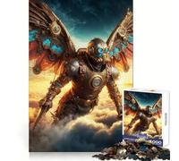 Le Gardien Steampunk Puzzle de 1000 pièces pour Adolescents Jeu de réflexion et d'entraînement cérébral Atelier d'écriture et de détente Cadeau attentionné 38x26cm