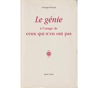LE GENIE A L USAGE DE CEUX QUI N EN ONT PAS